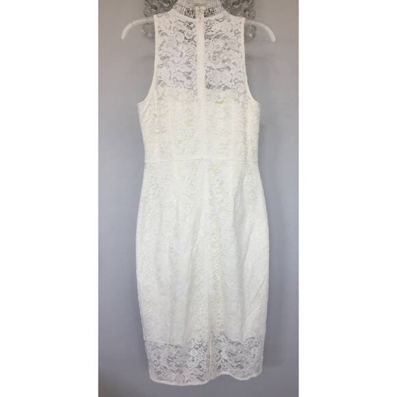 Eliza J Illusion‎ Lace Cocktail Dress Size 6 - Picture 4 of 12